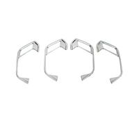 SCKCPNHNPP Panel Dekoration Trim pour Q3 F3 2019 2020 2021 2022 2023 Autocollant Poignée Porte Intérieure Voiture Accessoire D'intérieur(Crystal)