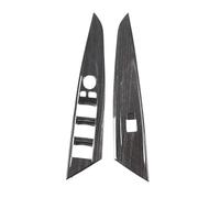 SCKCPNHNPP Poignée Porte Remplacement Autocollant Décoratif pour Bouton De Lève-vitre De Voiture pour Série 4 pour G22 pour G23 pour G26 2020 - 2023 Intérieur Tirette Porte(Style A Black Grain)