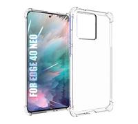 SCL Coque pour Moto Edge 40 Neo Coque Motorola Edge 40 Neo Coque Souple Flexible Silicone Gel TPU Bumper Protection Cover [Anti Rayures] [Anti Collision] Coque Compatible avec Motorola Edge 40 Neo