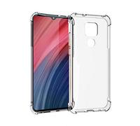 SCL Coque pour Moto G Play 2021, transparente, en gel de silicone souple et flexible TPU [anti-rayures] [anti-collision]