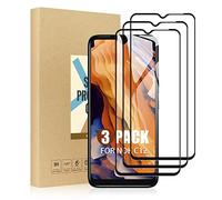 SCL Lot de 3 films de protection d'écran en verre trempé pour Nokia C12 - Dureté 9H - Anti-traces de doigts - Sans bulles - Montage facile