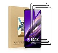 SCL Lot de 3 films protecteurs d'écran compatibles avec Moto G32 en verre trempé pour Motorola G32 - Couverture complète, installation facile, sans bulles, dureté 9H