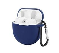 SCL OnePlus Buds Coque Housse Étui Protecteur Compatible pour OnePlus Buds Case Silicone Cover 【Bleu Foncé】