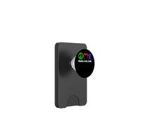Sclérose latérale amyotrophique Ruban Bleu Peace Love Cure PopSockets PopWallet pour MagSafe