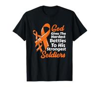Sclerose Multiple MS God Donne des Combats aux Soldats Les Plus forts T-Shirt