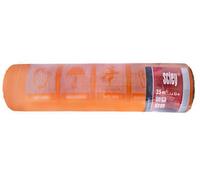 SCLEY - Bâche de protection réutilisable - Orange - À double couche - Impérméable - 1 x 25 m