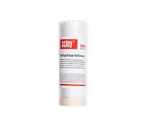 Scley Film de Masquage, film de protection, anti-poussière largeur 140cm, longueur 20m, 1 unité de bâches en plastique, transparent, film de peinture pour rénovation et déménagement, A0450-662014