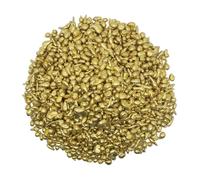 Sclmgo 100 Particules de Laiton, Perles de Laiton, Grains de Laiton, Outils de Fonderie pour Bijoux et Loisirs Créatifs