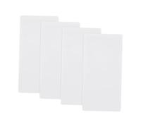 Sclmgo 4 Tapis de Découpe Antidérapants Double Face, Accessoires de Quilting, Planches à Coudre, En Polypropylène, Usages Multiples, Support Stable, Adaptés, 30.48cmx15.24cm