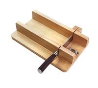 Sclmgo Coupe-savon En Bois, Outil de Coupe de Savon avec échelle, Coupe-savon Dur et Mou, Trancheuse de Savon à Froid pour Le Beurre,