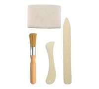 Sclmgo Kit de Reliure En Tissu pour Vieux Livres, Réparation, Artisanat, Outils de Pliage, Brosse pour Bricolage, Reliure, Cahiers, Scrapbooking, Ensemble de tissu 200 cm