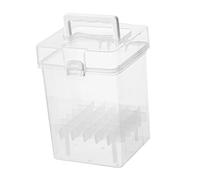 Sclmgo Pochette à Marqueurs Étui Portable Boîte Organisateur Support à Stylos Matériau PP Résistant Convient pour Artistes Maison Bureau Déplacement, 36 Emplacements