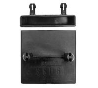 SCM Créations 1 Embout Central pour Lattes 53mm, Non traversant, pour bz, lit