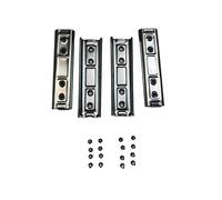 SCM Créations 2 Jeux de glissière pour lit et tête de lit avec vis de Fixation