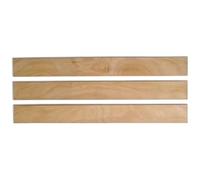 SCM Créations Lot 3 Lattes 82.7 cm 827 x 53 x 8 mm pour Sommier, Lit, BZ et Clic-Clac 7 Plis Bois