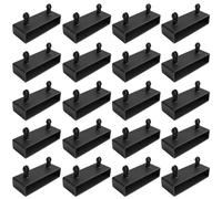 SCM Créations Lot de 20 Embouts Latte 60mm | Attaches Plastique Renforcé Sommier lit canapé clic clac bz Matelas | Fixation Accroche Support Capuchon