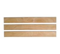 SCM Créations Lot de 3 Lattes 68 cm 680mm Largeur 25mm épaisseur 8mm Bois hêtre Durable | Sommier lit canapé clic clac bz | 7 Plis Rechange Renfort résistant Soutien Matelas