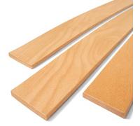 SCM Créations Lot de 3 Lattes 79 cm 790mm Largeur 53mm épaisseur 8mm Bois hêtre Durable | Sommier lit canapé clic clac bz | 7 Plis Rechange Renfort résistant Soutien Matelas