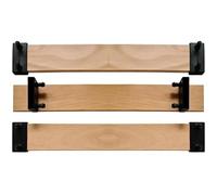 SCM Créations Lot de 3 Lattes de 70 cm (700mm) Largeur 53mm épaisseur 8mm avec 6 Embouts a Clipser, Latte de lit