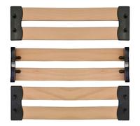 SCM Créations Lot de 6 Lattes 66 cm (660mm) Largeur 38mm épaisseur 8mm avec 6 Embouts bilattes a Clipser, Latte de lit