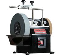 Scm8101 Two-Direction Water Cooled Wet And Dry Sharpener 250mm Électrique Humide Pierre Meuleuse,Système D'aiguisage Et D'affûtage 180w,Machine De Meulage Refroidie Par Eau 230 240v