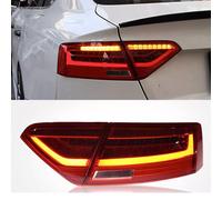 SCMDNOZ Feux Arrière pour Audi A5 S5 RS5 2008 2009 2010 2011 2012 2013 2014 2015 2016, Phare Arrière Feux de Freinage Gauche Droite Ensemble Feu Arrière, Accessoires Voiture,2008-2012