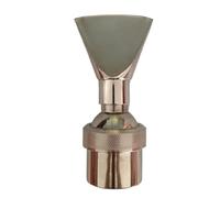 SCMYZLYD Buse de Fontaine, Buses de Fontaine à Queue Canard 1/2", 3/4", 1", 1,5", 2", tête en Laiton et Acier Inoxydable, for aménagement paysager(1 (304 SS))