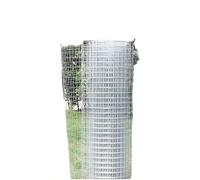 SCMYZLYD Treillis Anti-rongeurs, 1mm Stainless Steel Welded Wire Mesh 12mm Square Silver Multiple Sizes Pack of 2(1.5x35m)