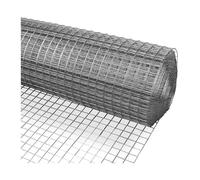 SCMYZLYD Treillis Anti-rongeurs, Stainless Steel Welded Mesh Roll 1/2 inch Aperture Multiple Sizes(1mx1m(39inx3.2ft))