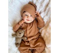 Scnbom 20pouces 50cm bébé Reborn poupée Silicone Fille Vrai Poupon Yeux Ouvert Enfant Garcon Realiste Baby Dolls Toddler