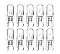 SCNNC Ampoule Halogene G9 28W 230V, 370LM 2700K Blanc Chaud Dimmable, G9 Ampoules Capsule, pour Lustres, Lampes de Paysage, Appliques Murales, Éclairage d'armoire, Lot de 10