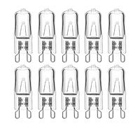 SCNNC Ampoule Halogene G9 33W 230V, 460LM 2700K Blanc Chaud Dimmable, G9 Ampoules Capsule, pour Lustres, Lampes de Paysage, Appliques Murales, Éclairage d'armoire, Lot de 10