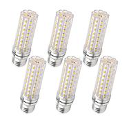 SCNNC Ampoule LED Maïs E27 12W 220V 1200LM Blanc Froid 6000K Non Dimmable | Équivalent Ampoule Incandescence 100W, Ampoule LED E27 pour Éclairage Intérieur, Lustre, Lampe de bureau, Applique, Lot de 6