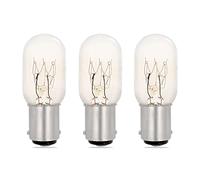 SCNNC Ampoule Machine a Coudre B15 Dimmable 230V, Baionnette Petit Culot B15d T22 150LM Blanc Chaud 2700K, Ampoule Baionnette b15 pour Machine à Coudre, Veilleuse, Réfrigérateur, Lot de 3