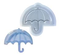 Scnvsi Moule de shaker en résine de parapluie, moule de sable mouvant en silicone, moules de shaker en résine époxy, moule de shaker pour l'artisanat