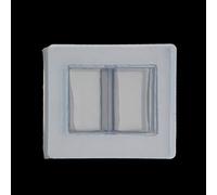 Scnvsi Moules en résine en Forme de Livre Magique Ouvert, moules en Silicone pour Moulage en résine époxy pour la Fabrication de Jouets en Forme de Livre Magique Ouvert