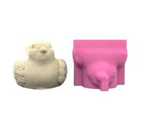 Scnvsi Moules polyvalents en silicone pour bougeoirs en forme d'oiseau, parfaits pour les bougeoirs