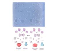 Scnvsi Petit moule en silicone avec pendentif en forme de sable mouvant fait à la main - Cadeau de Saint-Valentin ou d'anniversaire