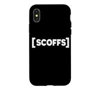 [SCOFFS] Sarcastique sous-titrage Humour Coque pour iPhone X/XS