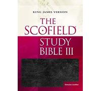 Scofield Study Bible Iii-Kjv