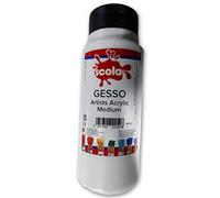 Scola 500ml Gesso Acrylique Artistique Médium Surface Apprêt