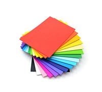 Scola Vivid Paper Stack, 250 feuilles, 80 g/m², A4, 17 couleurs assorties, artisanat, activités artistiques pour enfants et scrapbooking, idéal pour les amateurs et les artisans professionnels,