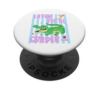 Scolaire d'alligator de cinquième année ultérieure PopSockets PopGrip Adhésif
