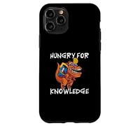 Scolaire Éducation Drôle De Dino T-Rex Hungry For Knowledge Coque pour iPhone 11 Pro