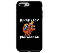 Scolaire Éducation Drôle De Dino T-Rex Hungry For Knowledge Coque pour iPhone 7 Plus/8 Plus