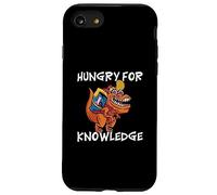 Scolaire Éducation Drôle De Dino T-Rex Hungry For Knowledge Coque pour iPhone SE (2020) / 7 / 8