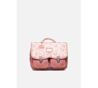 Tann's Cartable Toile de Jouy Rose Polyester recyclé Maternelle