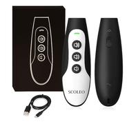 SCOLEO Appareil de contrôle des aboiements de chien à ultrasons pour la maison - Appareil avancé anti-aboiement à ultrasons pour chien - Outils de dressage de chien efficaces avec 3 niveaux sonores -