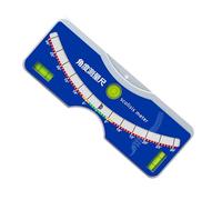 Scoliomètre avec bulle horizontale 0-30° courbure de la colonne vertébrale pour analyse et diagnostic à domicile Scoliomètre pour scoliose