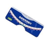 Scoliomètre avec bulle horizontale 0-30° pour l'évaluation de l'alignement de la colonne vertébrale et l'alignement correcteur de scoliose